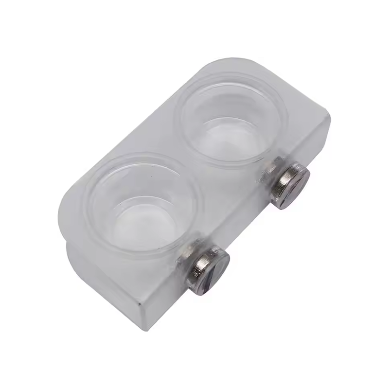 Comedero magnético para reptiles – Incluye 10 vasitos – 15x5.8x3.3 cm