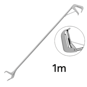 Gancho para serpientes en acero inoxidable – 1 metro