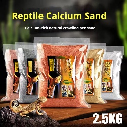 Sustrato arena del desierto para reptiles – Bolsa 2,5 kg