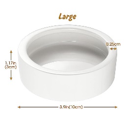 Cueva refugio de cerámica para reptiles – L 10x3 cm